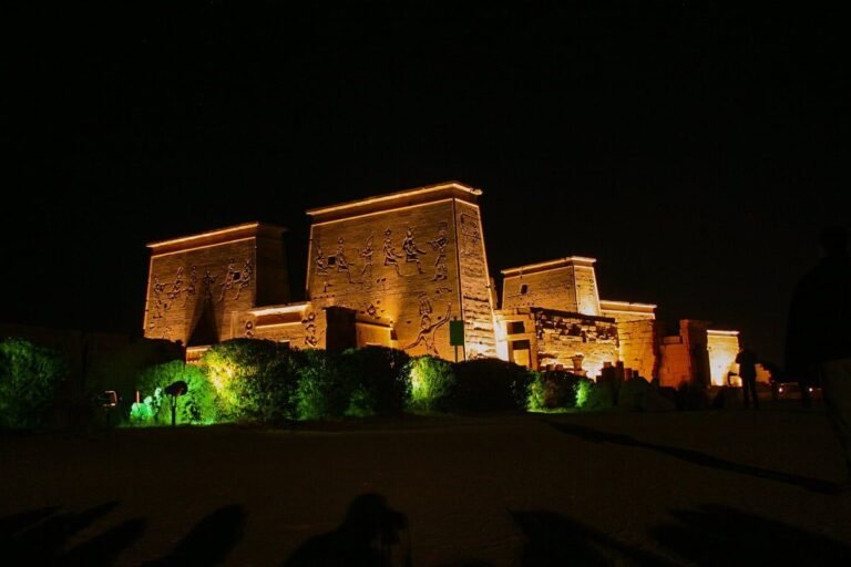 Sound and Light Show at Philae Temple