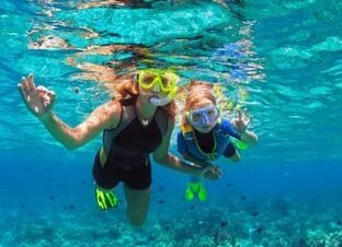 snorkelling