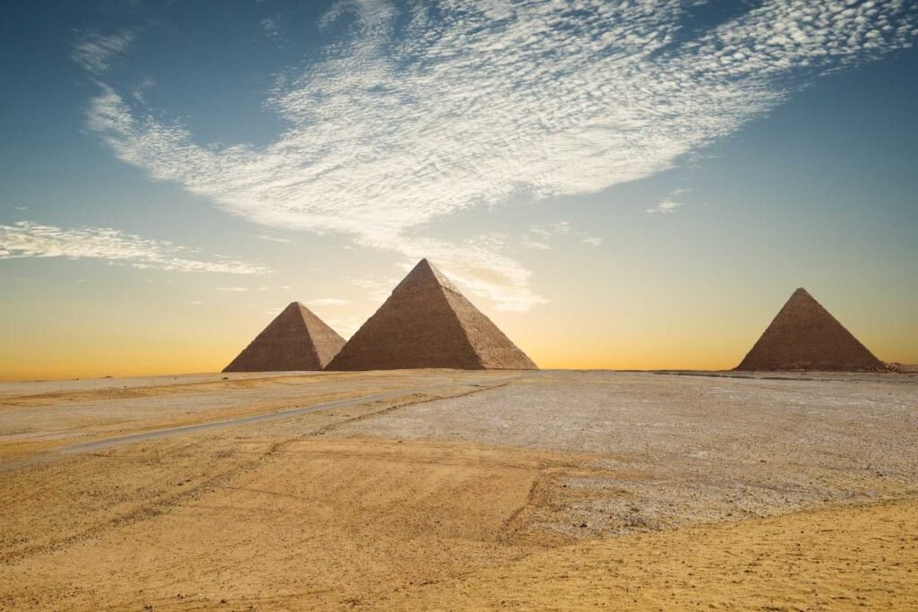 giza pyramids